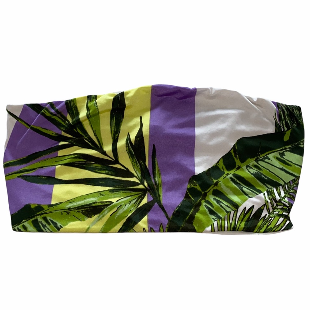 Meek Strapless Bandeau Bikini Top Size Medium